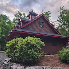 Lake House Exterior Painting Lake Region Laconia, NH 6